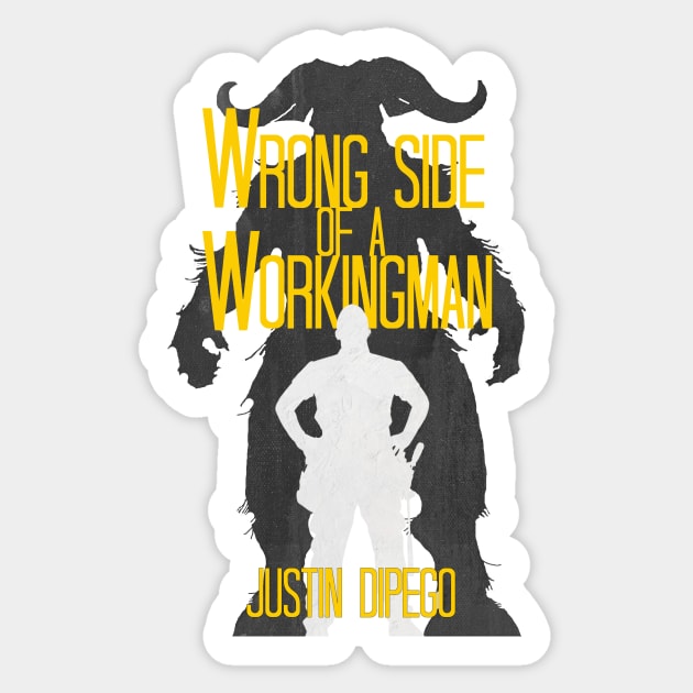 Wrong Side of a Workingman Book Cover Sticker by DiPEGO NOW ENTERTAiNMENT